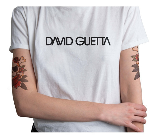 Polera David Guetta Concierto Hombre Mujer Música Moda 2