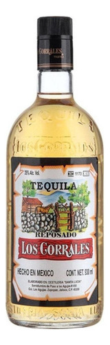 Caja De 12 Tequila Los Corrales Reposado 930 Ml