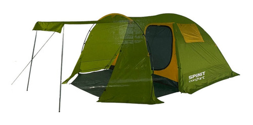 Carpa Spinit Confort 4 Camping 4 Personas Comedor Alero