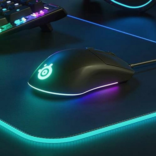 Steelseries Rival 3 Ratón Para Juegos 8.500 Cpi Truemove Color Negro