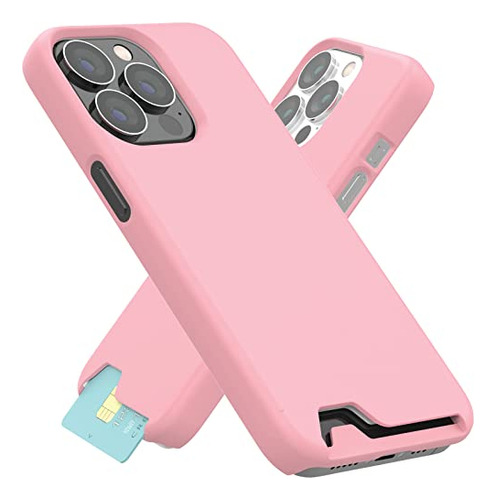 Just4you Funda Dura Delgada Para Apple iPhone 13 Pro Max Ca