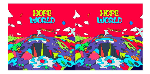 Mixtape-álbum Físico Hope World Por Jhope | Bts | Fanmade Kp