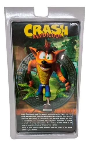 Figura Articulada Crash 15cm - Crash Bandicoot