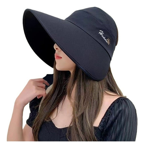 Sombrero Sol De Estilo Coreano Con Protección Uv Mujer