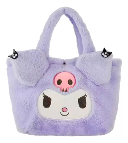 Mini Bolso Kuromi Melody Cinnamoroll Felpa Kawaii Tik Tok