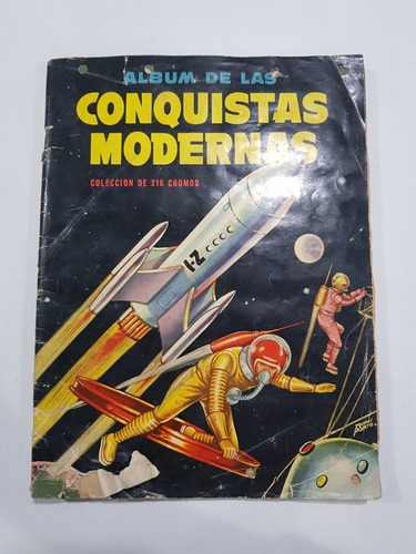 Álbum Figuritas Conquistas Modernas 1959 + 202 Fig Mag 58591