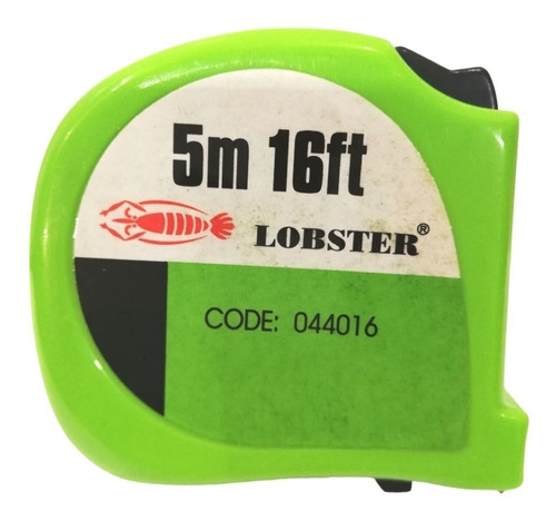 Cinta Metrica O Flexometro 5 Metros Marca Lobster