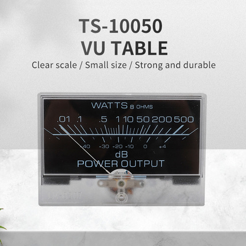 Medidor De Nível De Áudio Do Painel Analógico Vu Meter Luz D