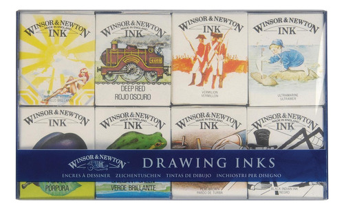 Winsor & Newton Tinta Para Dibujar - Pack De Colección Henry