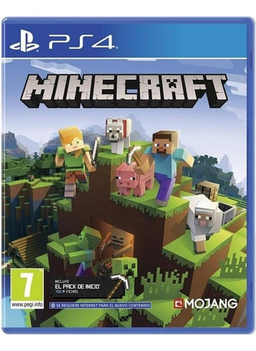 Minecraft Starter Pack Nuevo Playstation 4 Ps4 Vdgmrs