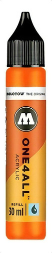 Refil Marcador Molotow One4all 30ml Cor 218 Neon Orange