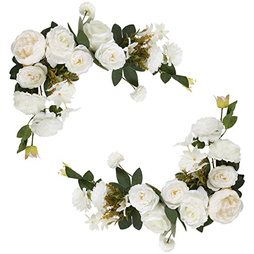 Flores De Arco De Boda, 2 Piezas, Guirnaldas Florales B...