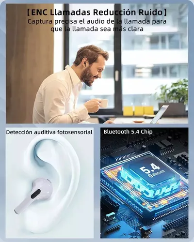 Auricular Inalambrico Bluetooth Visor Para Modelos iPhone