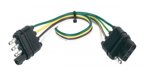 Hopkins 48145 4 Cables Extension Plana 12 Longitud