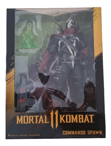 Figura Comando Spawn 12 Mortal Kombat 11 Mcfarlane