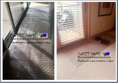 Protector Transparente De Pvc Para Pisos Moquettes