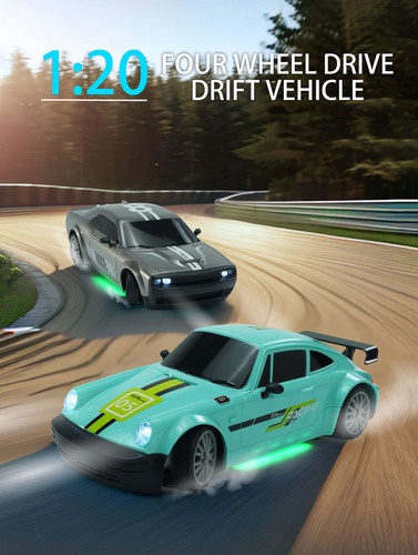 * 2.4g 4wd Derrape A Alta Velocidad Hellcat A Escala Real