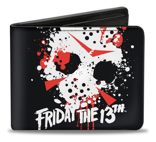 Cartera Plegable Con Hebilla Para Hombre Friday The 13th 4.0