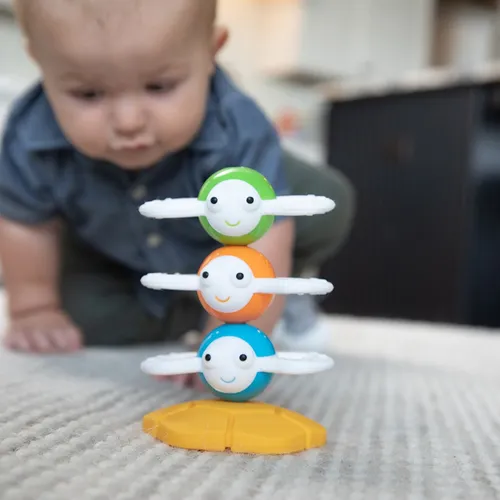 Dizzy Bees, Mordedor, Apilable Con Iman Fatbrain Toys