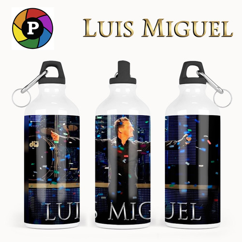 Botella Deportiva Luis Miguel - Varios Modelos