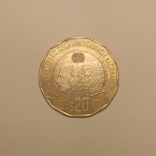 Dos Monedas Conmemorativa De 20 Pesos
