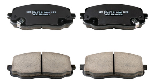 Balatas Delanteras Meistersatz 8815-d1601
