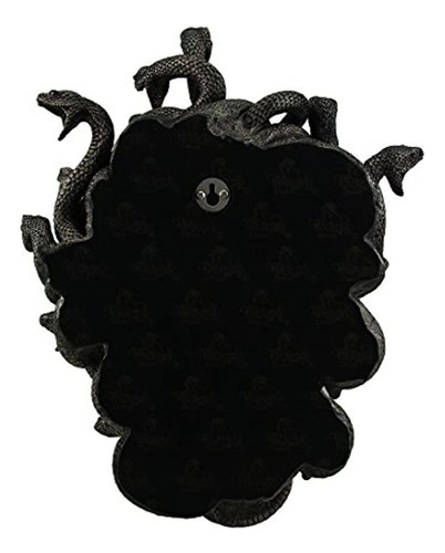 Cabeza De Medusa Serpiente De Serpiente Gorgona Dama Placa D