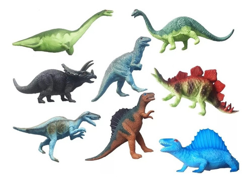 Dinosaurios Animales Juguete Selva Granja Deco Torta Navidad