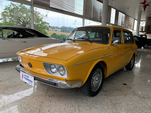 Imagem 1 de 9 de Volkswagen Variant 1600 Gasolina Amarela 1973