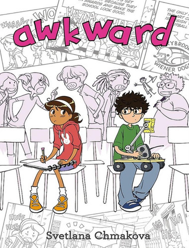 Awkward 1: Awkward 1, De Chmakova, Svetlana. Editora Bookazine Co Inc, Capa Mole, Edição 1 Em Inglês, 2015