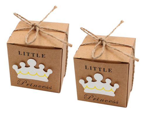 50 Cajas Para Regalos Para Baby Shower De Little Princess Y