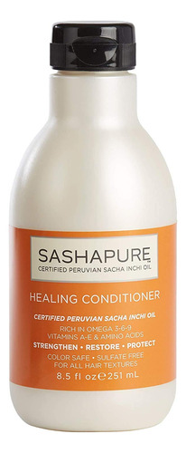 Sashapure Acondicionador Curativo Con Aceite De Sacha Inchi.