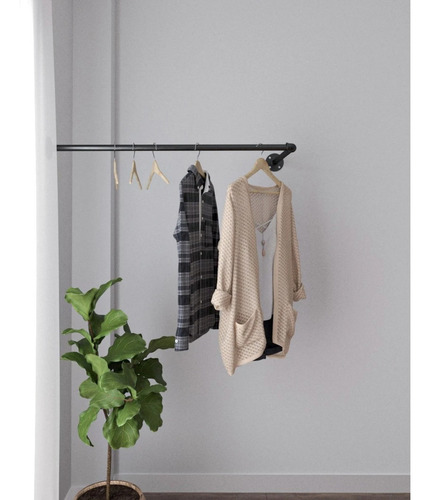 Rack De Ropa Industrial En L