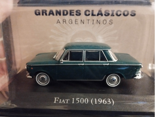 Fiat  1500 Esc 1 43 Colección Ixo Auto A Escala 10cm