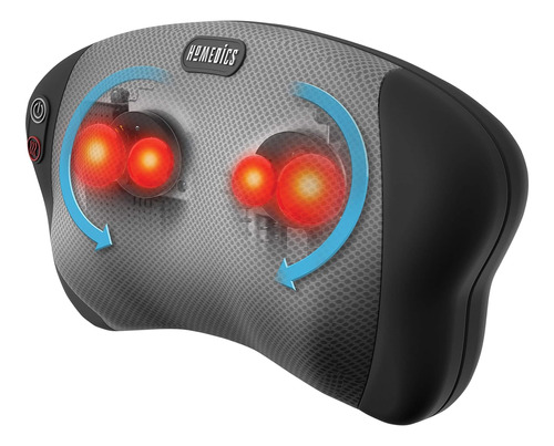 Homedics Dual Cushion Cojín De Masaje Eléctrico Portátil