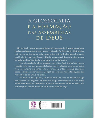 A Glossolalia E A Formação Das Assembleias De Deus