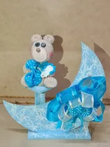 Comprar 12 Centros De Mesa De Osito Oso Niño Baby Shower Bautizo