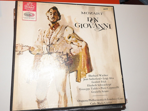 V6091 - Mozart - Don Giovanni - 4 Vinilos