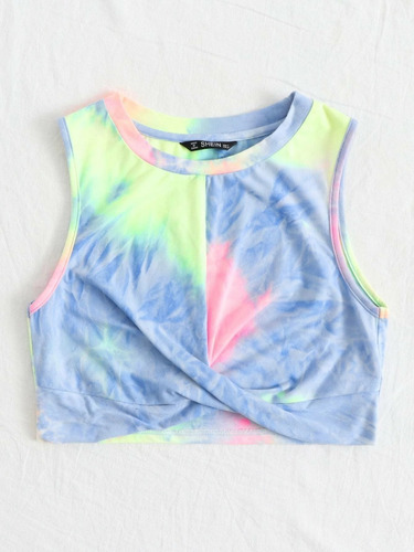 Top Corto Tie Dye Importado