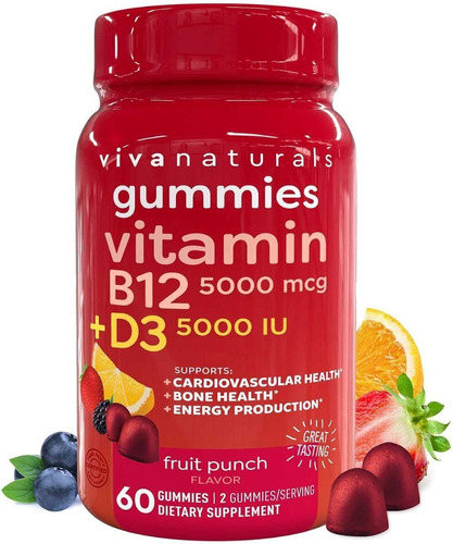 Vitamina B12 60gum Viva Natura - Unidad a $3782