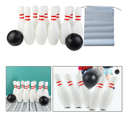 Kids Bowling Set Indoor Play Toys Party Favors Motor Skills