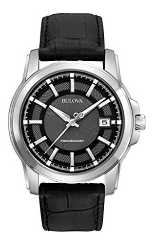 Bulova - Reloj De Pulsera De Piel Precisionista Para Hombre