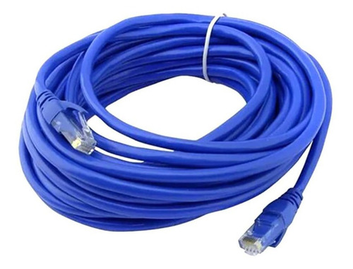 Cable De Red 20 Metros Cat 5e Para Internet Lan Ethernet