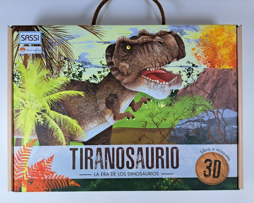 Tiranosaurio ( Libro + Maqueta ). Manuzzato. Sassi