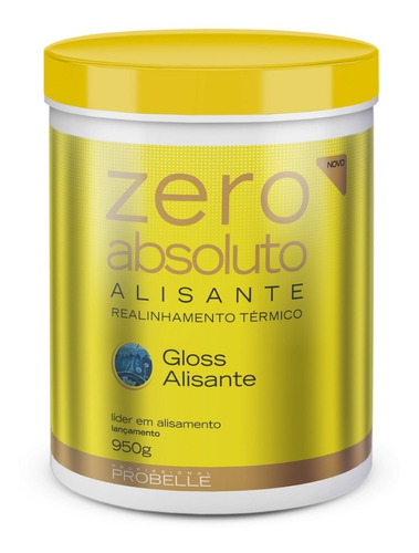  Zero Absoluto Gloss Alisante 950g Probelle 