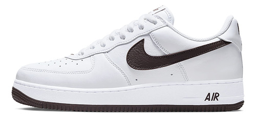 Nike Air Force Para Hombre Color Chocolate Talla Blanco Gold