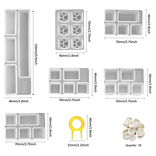 Molde De De Teclado De , 1 Set De Moldes Teclas De F...