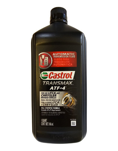 Castrol Aceite De Transmisión Syntetic Transmax Atf+4 0.946l