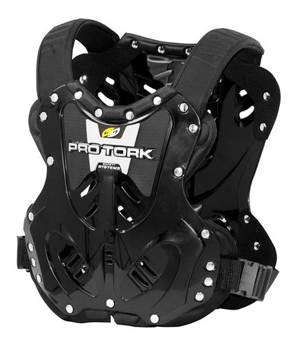 Pechera Motocross Pro Tork 788 Armor Negro Adulto Sportbay