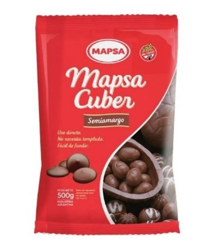 Caja Mapsacuber X5kg.( Semi,leche Y Blanco)